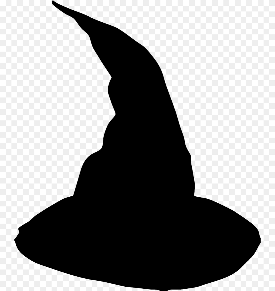 Witch Hat Wikiwitch Black Witches No Background Clipart Transparent Background Witch Hat, Clothing, Silhouette, Lighting, Hood Png