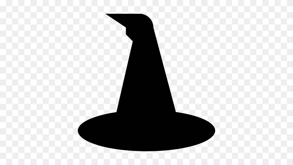 Witch Hat Witchcraft Magician Clip Art, Gray Free Transparent Png