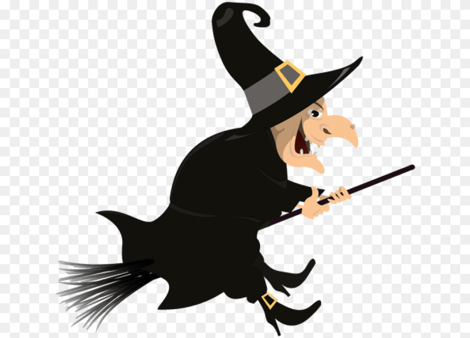 Witch Image Halloween Cartoon Witch, Clothing, Hat, Person, Face Png