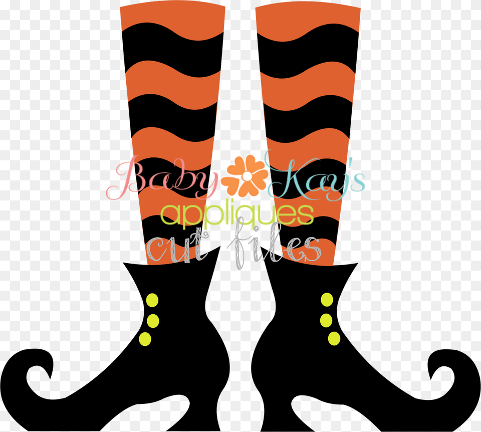 Witch Legs Clip Art Clipart Witch Legs, Boot, Clothing, Footwear Png Image