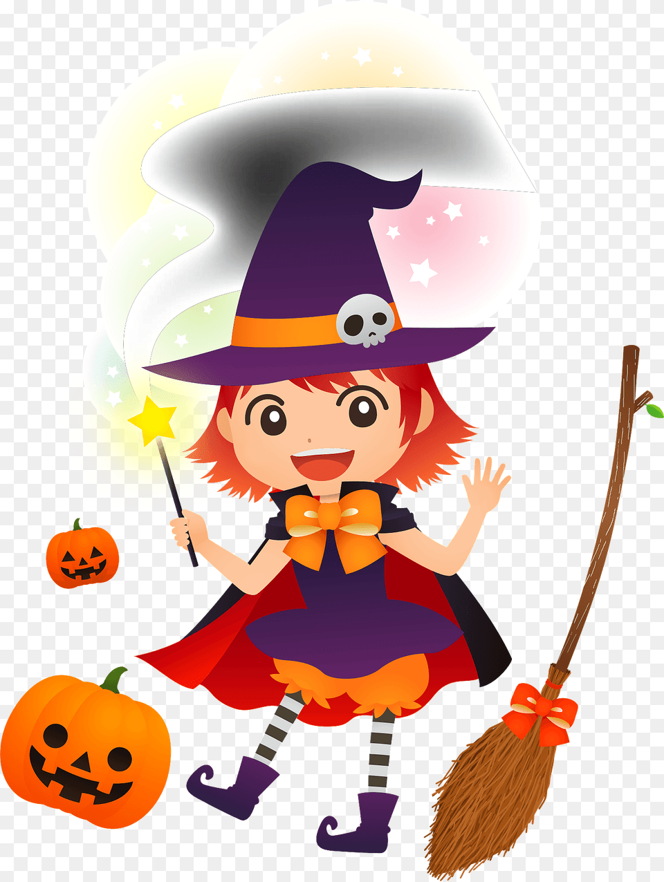 Witch Magic Clipart, Baby, Person, Face, Head Free Png Download