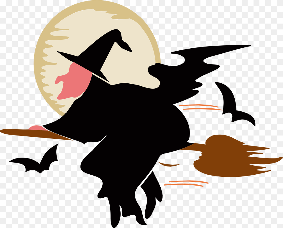 Witch Over Silvery Moon Icons, Clothing, Hat, Baby, Person Png Image