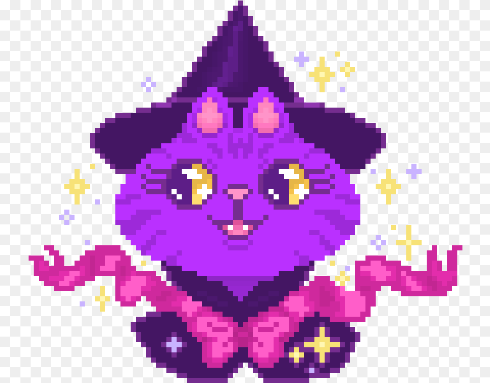 Witch Pixel Art, Purple, Baby, Person Free Png