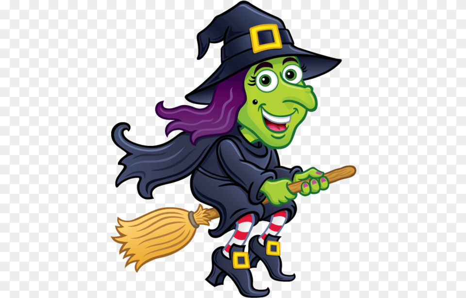 Witch Ride A Broom, Baby, Person, Face, Head Png Image