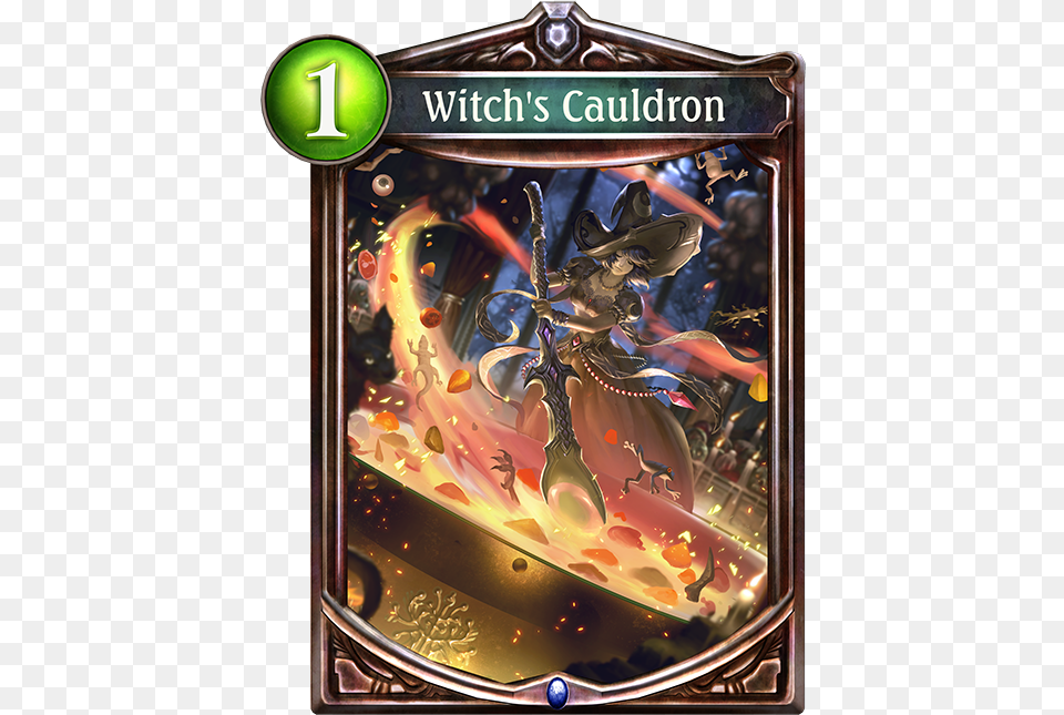 Witch S Cauldron Witch39s Cauldron Shadowverse, Book, Publication, Person, Adult Free Png