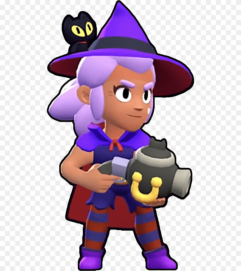 Witch Shelly Skin Brawl Stars Shelly Skin, Baby, Person, Face, Head Free Transparent Png