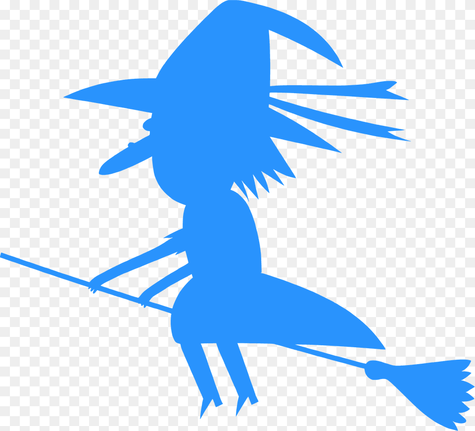 Witch Silhouette, Animal, Fish, Sea Life, Shark Png