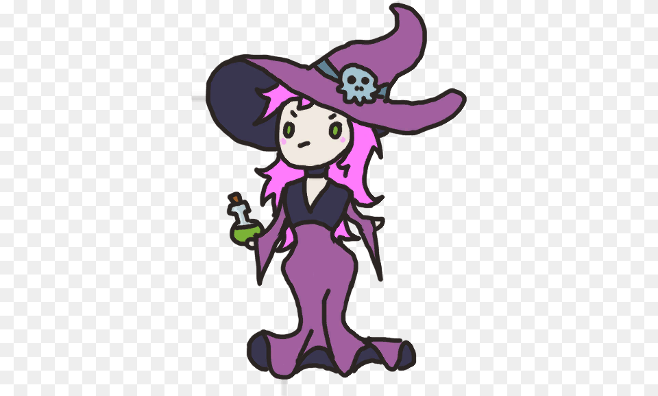Witch Sort The Court Witch, Purple, Clothing, Hat, Book Free Png Download