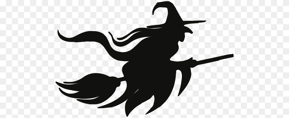 Witch Transparent Image Vector Clipart, Silhouette, Stencil, Animal, Fish Free Png Download