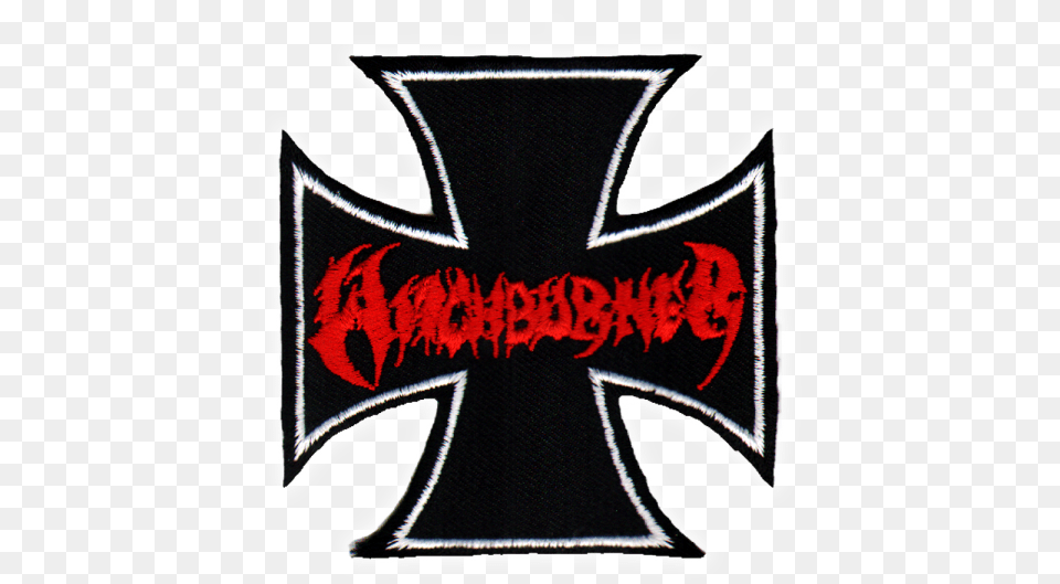 Witchburner Iron Cross Maltese Cross, Emblem, Symbol, Logo, Blackboard Free Png Download