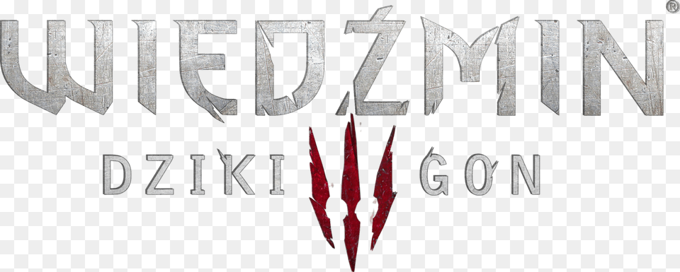 Witcher, Logo, Text, Weapon Png Image