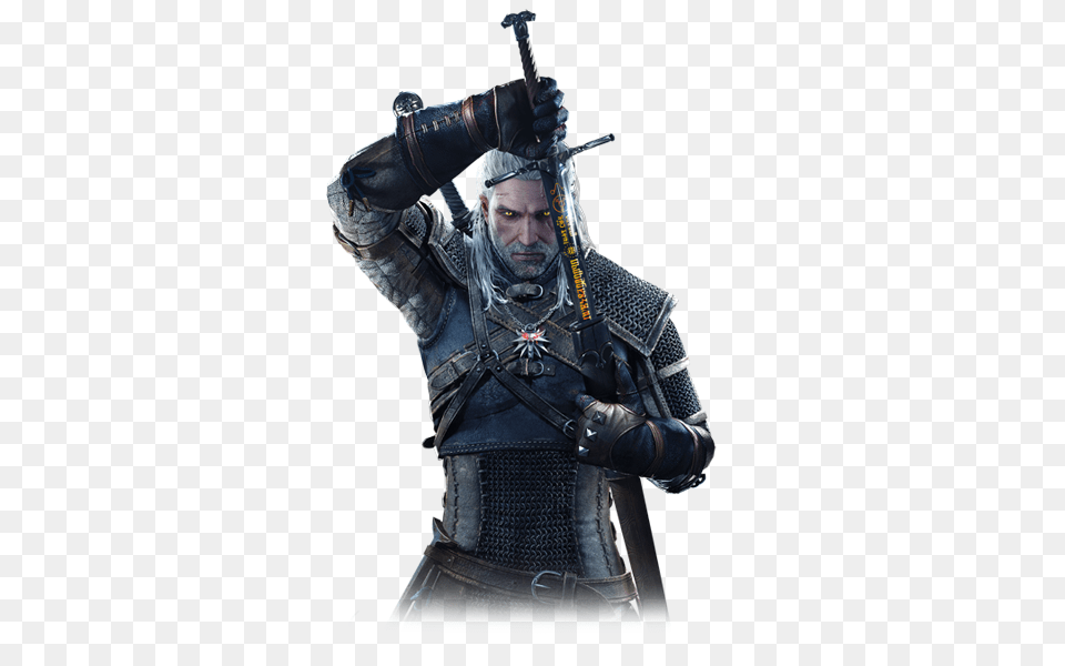 Witcher, Adult, Male, Man, Person Png