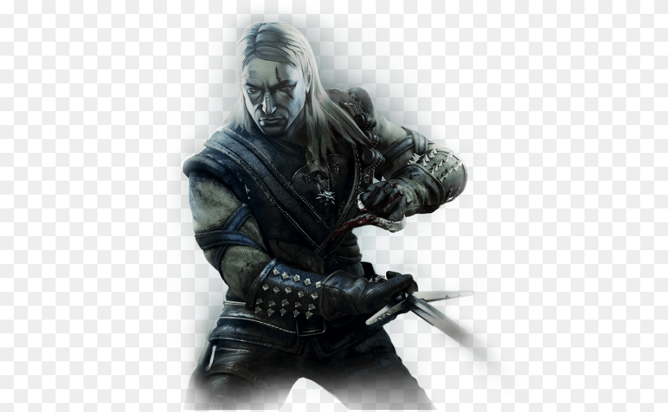 Witcher Geralt, Adult, Male, Man, Person Png Image
