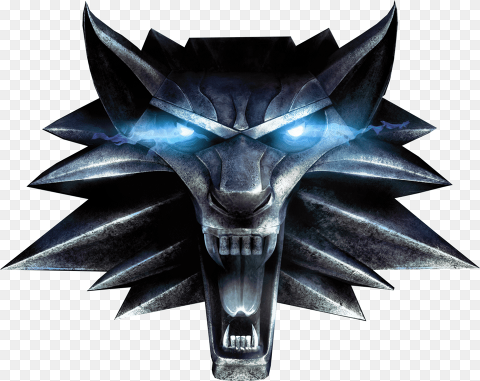 Witcher Wolf Medallion, Accessories, Ornament, Art, Crystal Png