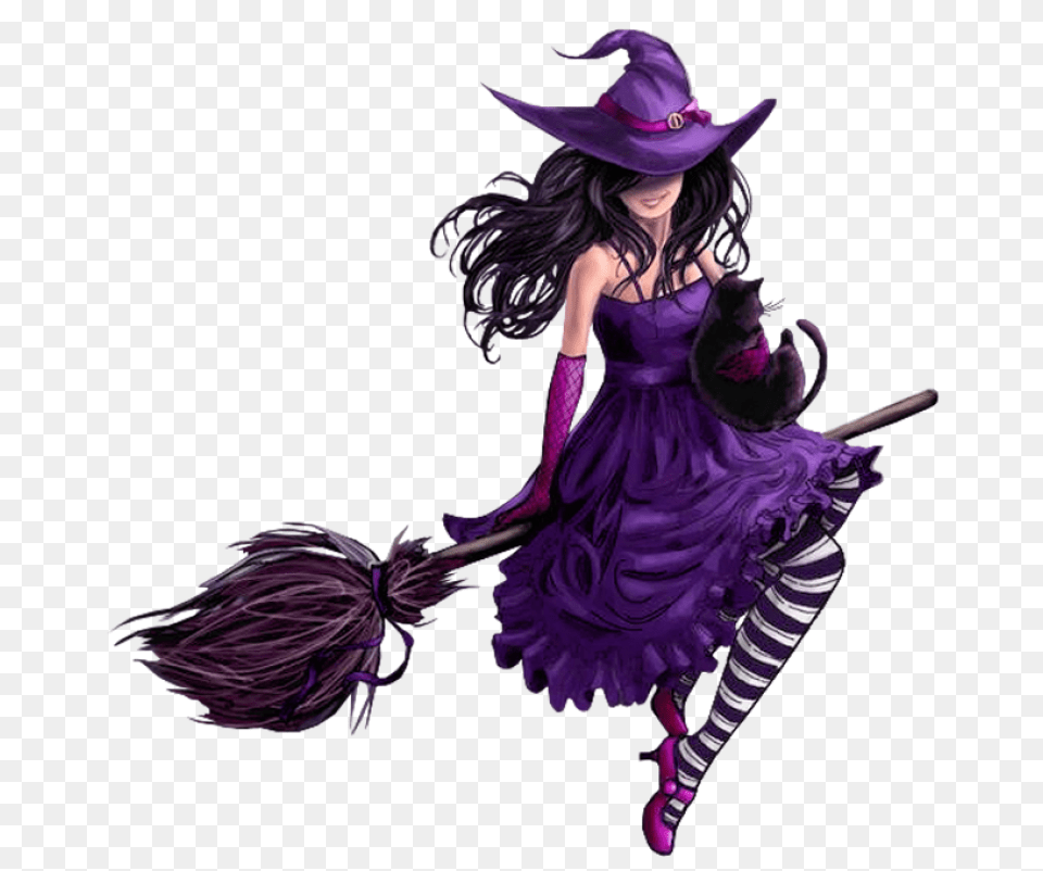 Witches 6 Witch, Purple, Adult, Person, Woman Png Image