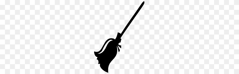 Witches Broom Sticker, Silhouette, Smoke Pipe Free Png