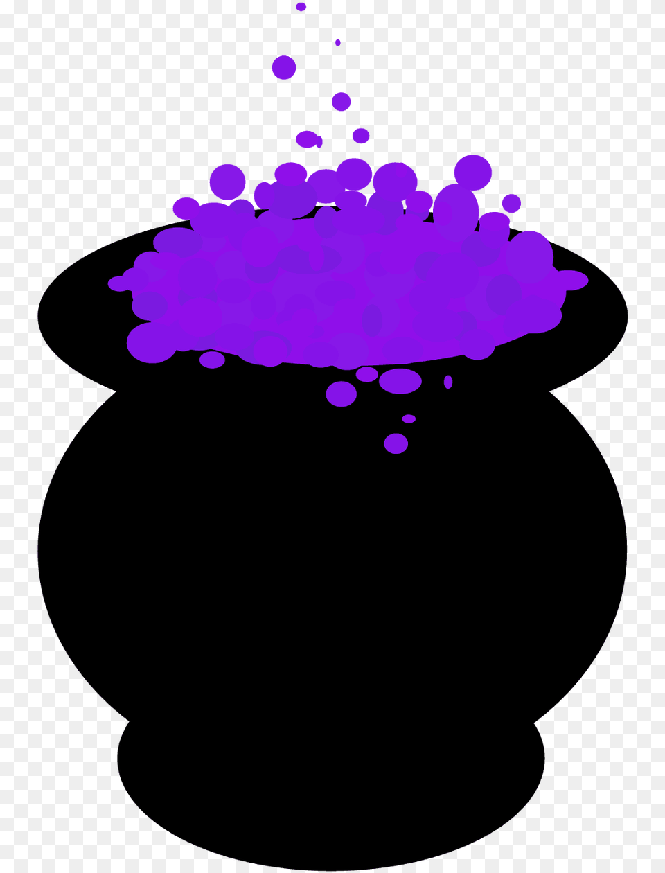 Witches Cauldron Clipart Purple Cauldron, Jar, Powder Png Image