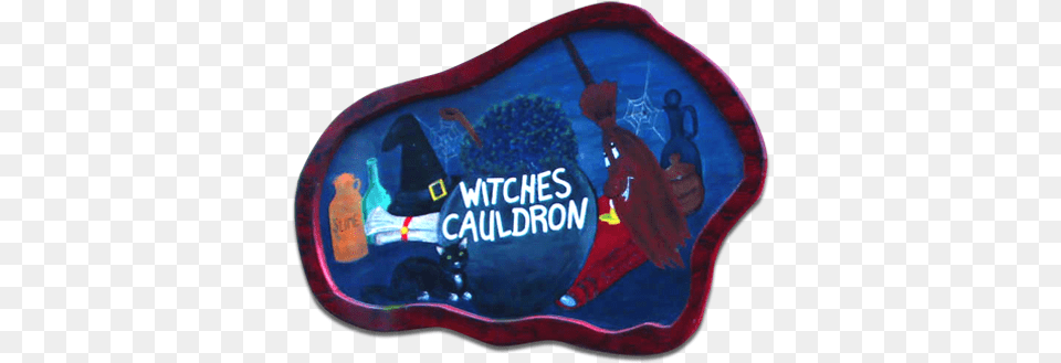 Witches Cauldron Label, Mat Free Transparent Png