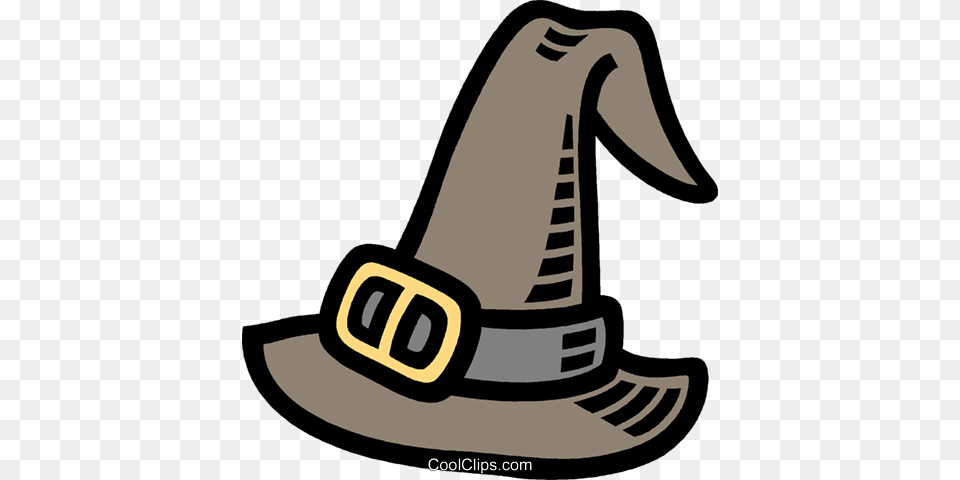 Witches Hat Royalty Vector Clip Art Illustration, Clothing, Device, Grass, Lawn Png