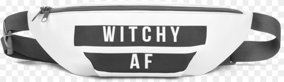 Witchy Af 2 Mockup Front Default White Fanny Pack, Accessories, Bag, Goggles, Handbag Png Image