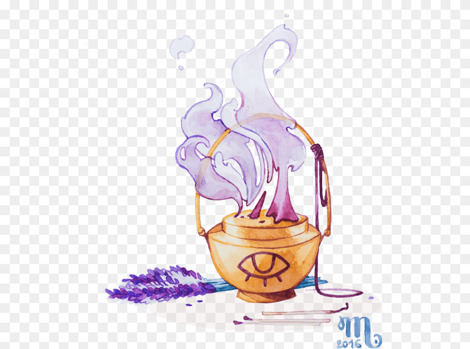 Witchy Art Challenge Day Art, Purple, Cream, Dessert, Ice Cream Png Image