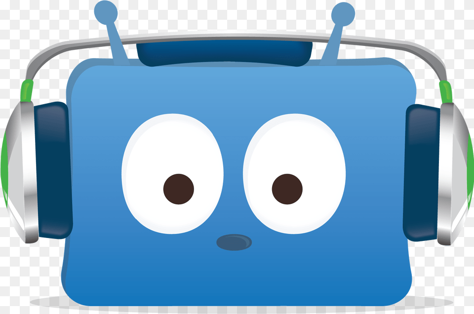 With A Little Blue Robot That Youtube, Electronics Free Png