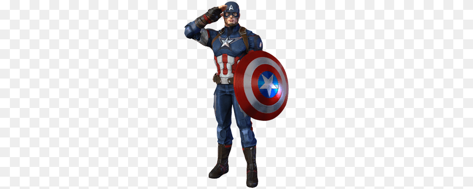 With A New Tony Stark Designed Costume Captain America Captain America No Mask, Armor, Person, Clothing, Adult Png