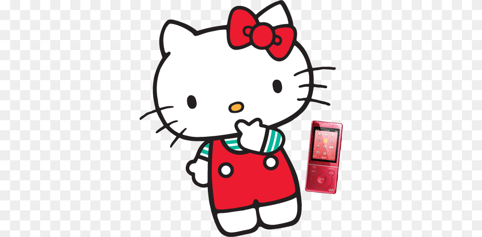 With Added Hello Kitty Fun, Electronics, Baby, Person, Mobile Phone Free Png Download