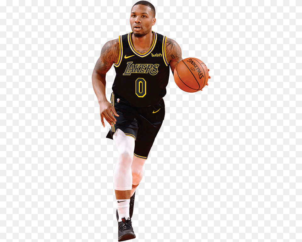 With All The Speculation Of The Lakers Getting Many Dribble Basketball, Ball, Basketball (ball), Sport, Person Free Transparent Png