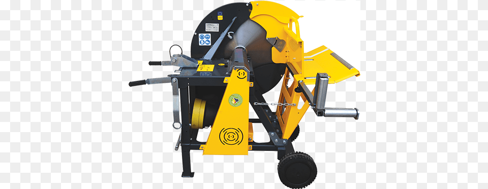 With Circular Saw Serie Sc You Can Work Fast And Secure Krona Aga Za Drva, Bulldozer, Machine, Device, Wheel Free Png Download