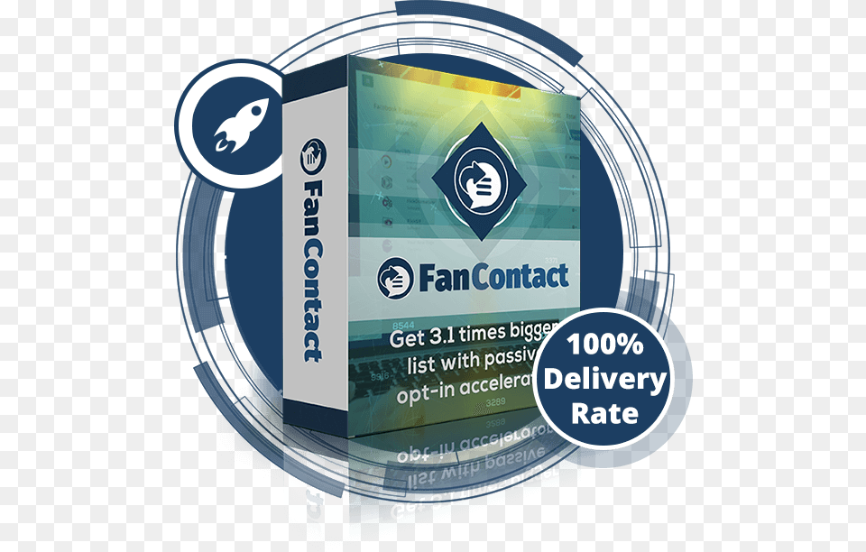 With Fancontact You Can Build Targeted List Right Inside Delivery, Advertisement, Poster, Animal, Bird Png Image
