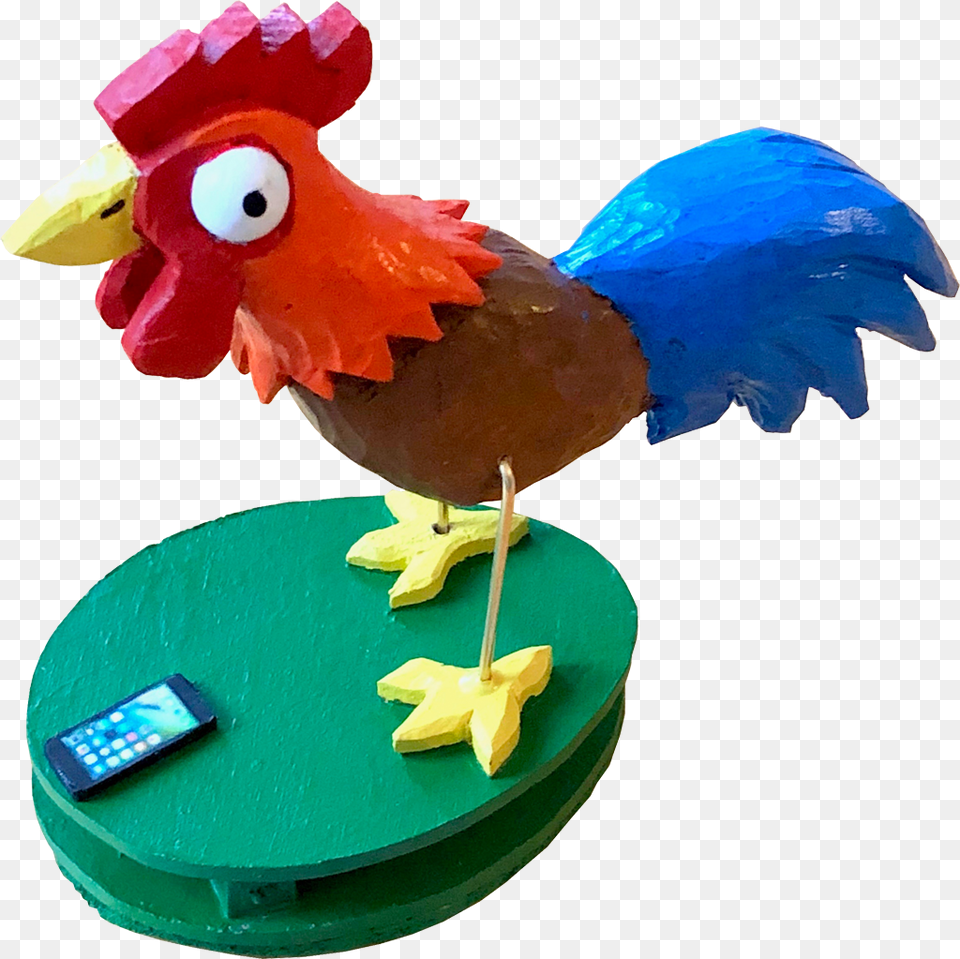 With Feathers But No Fingers This Bird Of Little Brain Rooster, Electronics, Mobile Phone, Phone, Computer Hardware Png Image