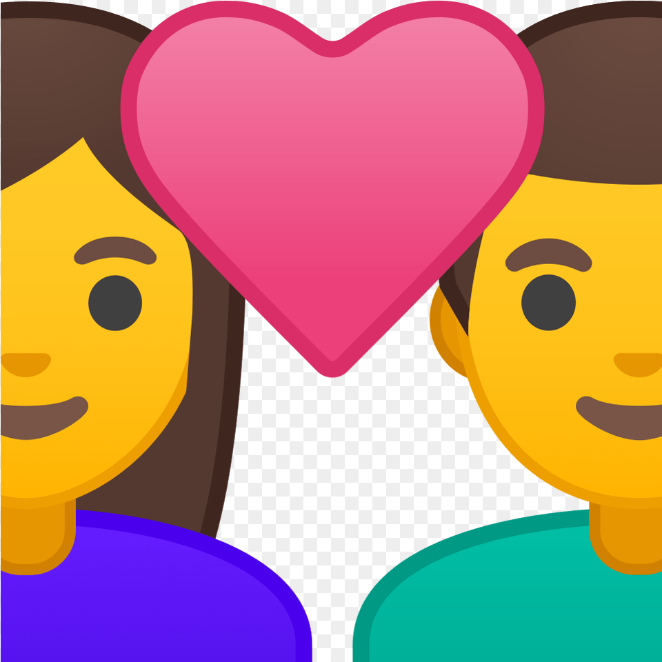 With Heart Woman Man Boy And Girl Love Emoji, Face, Head, Person, Balloon Png