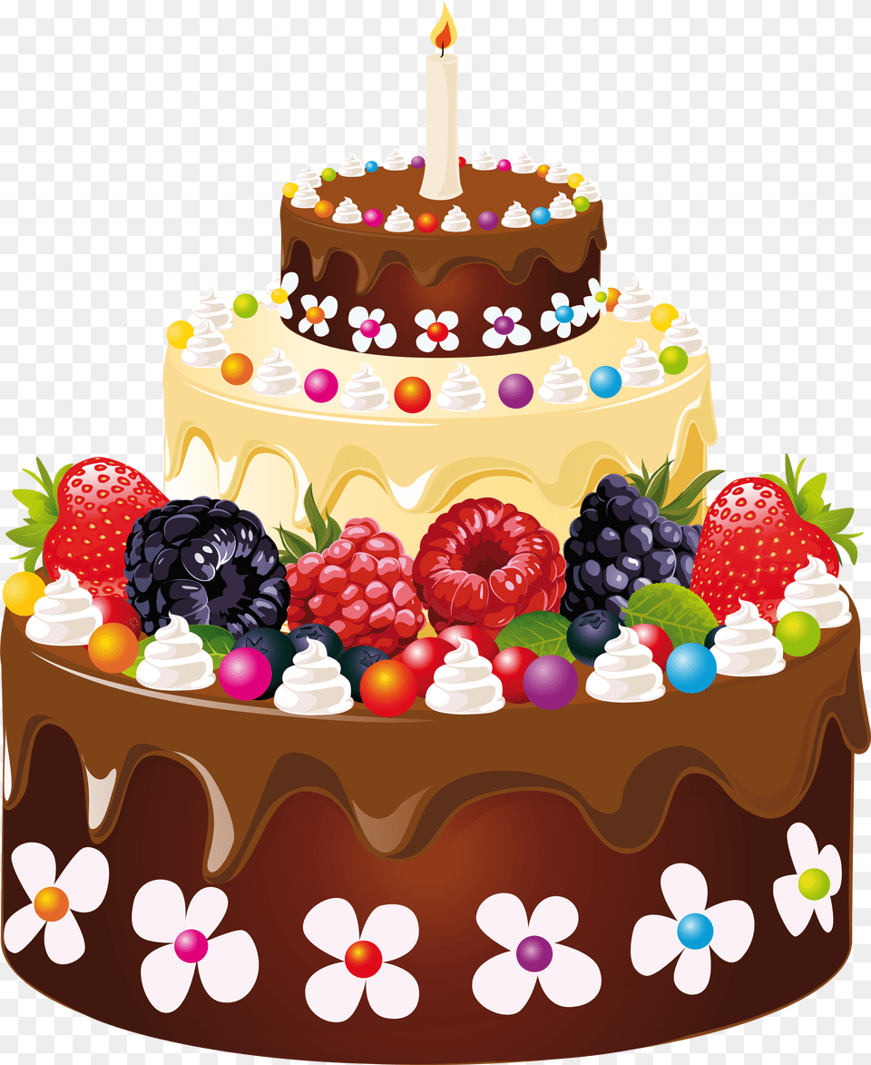 With Image Gallery Happy Birthday Dear Boss, Food, Birthday Cake, Cake, Cream Png