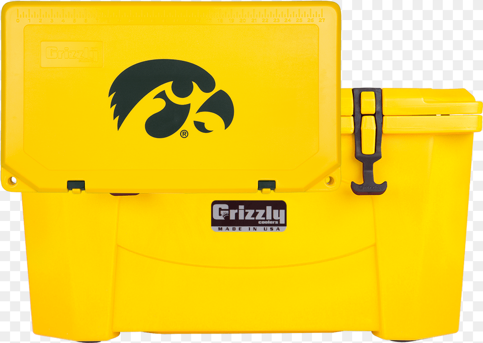 With Iowa State Graphics Grizzly Hawkeye Cooler, Box, Car, Transportation, Vehicle Free Png Download