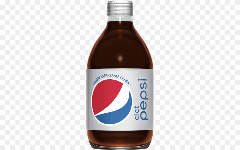 With Its Light Crisp Taste Diet Pepsi Gives You All Glass Bottle, Shaker, Beverage Free Transparent Png