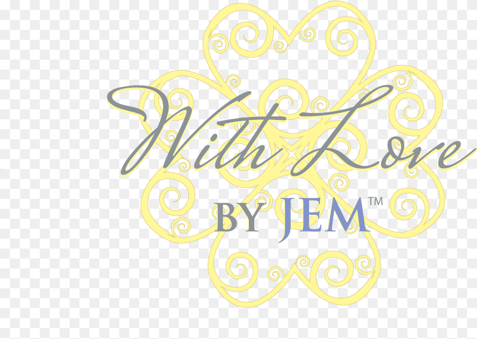 With Love By Jem Womens Clothing Boutique Motif, Art, Floral Design, Graphics, Pattern Png Image