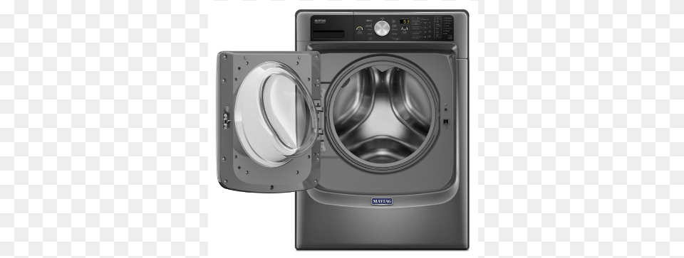 With My Laundry Room On The Second Floor Of My Home Maytag Mhw5500fw Front Loading Washer 45 Cu Ft, Appliance, Device, Electrical Device Free Png