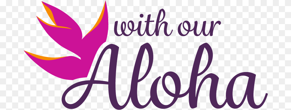 With Our Aloha Will Wonka Golden Ticket Banner, Purple, Text Free Png Download