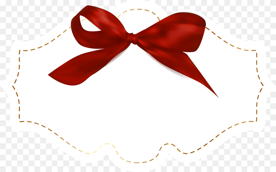 With Red Bow Template Ribbon Award Template, Accessories, Formal Wear, Tie, Flower Free Transparent Png