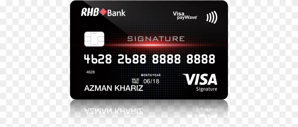 With Rhb Visa Signature Credit Card Bpi Visa Signature Card, Electronics, Mobile Phone, Phone, Text Png