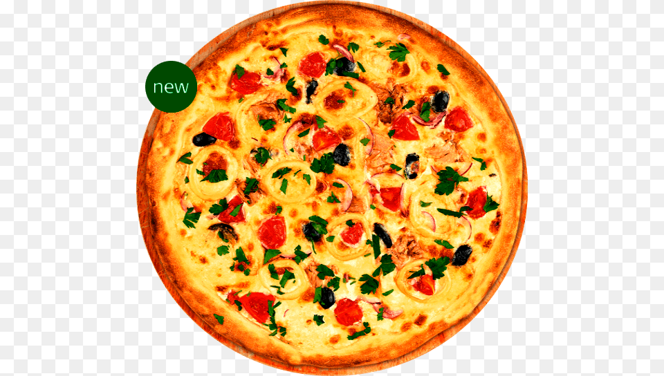 With Seafood And Tuna California Style Pizza, Food, Food Presentation Free Png Download