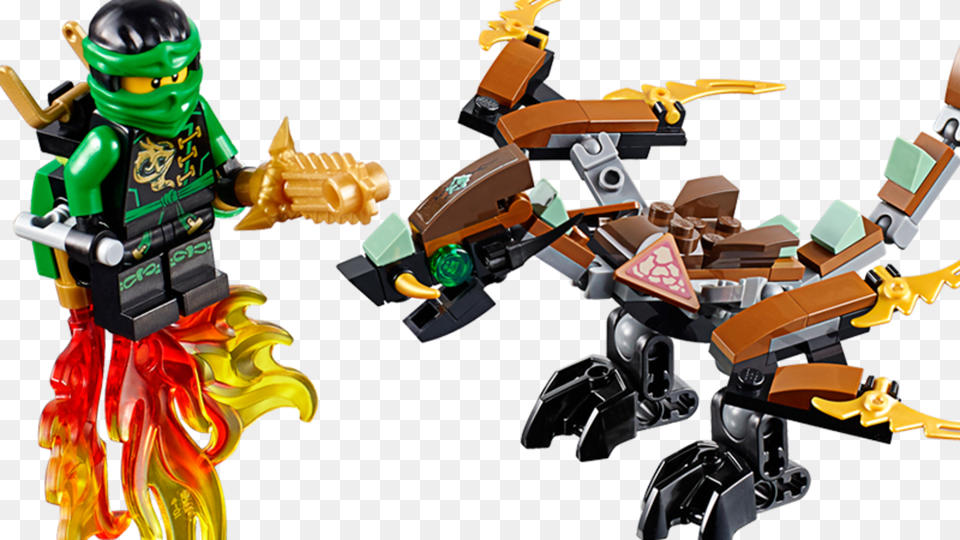 With Six Seasons Of Tv And A Movie Hitting Theaters Lego Ninjago Cole Dragon, Robot, Toy, Person, Helmet Free Png Download