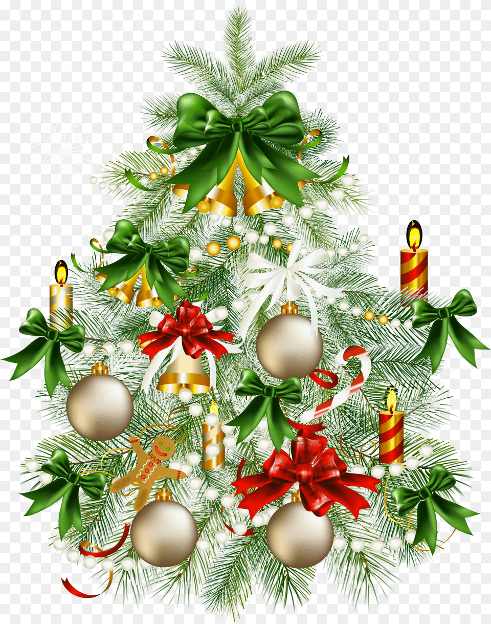 With Snowy Tree Christmas Hd Image Free Png