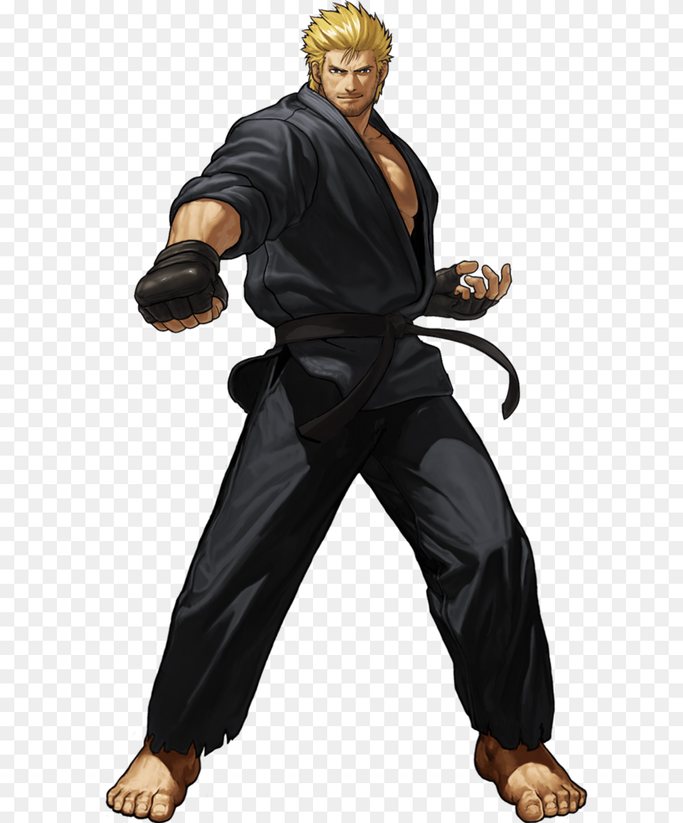 With That Said This Leaves The Other Characters And Ryo Sakazaki Mr Karate, Adult, Male, Man, Person Free Png