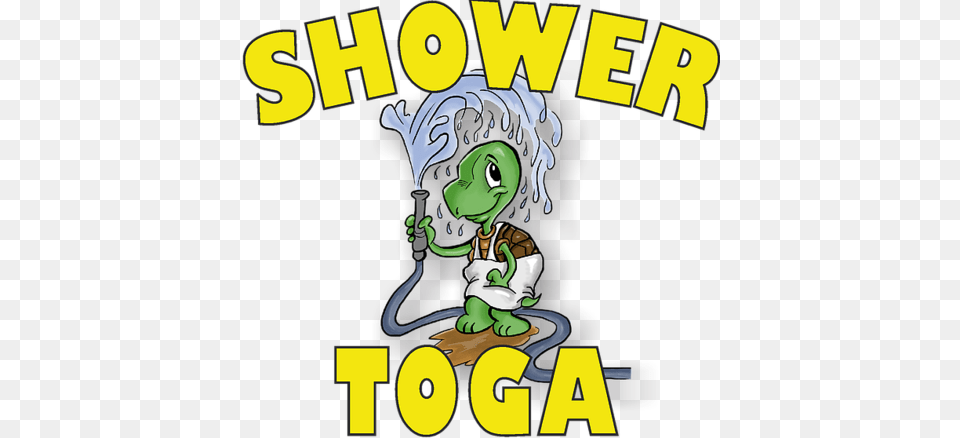 With The Shower Toga You Can Simply Privately And Product, Book, Comics, Publication, Dynamite Free Png