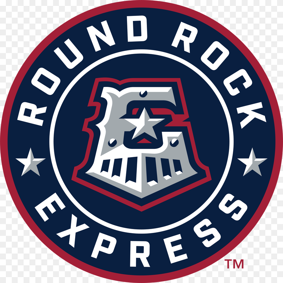 With The Signing Of The Pdc Comes A New Set Of Logos Round Rock Express Astros, Logo, Emblem, Symbol, Badge Free Png