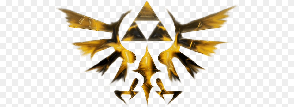 With The Triforce She39ll Be Able To Summon Force The Logo Ocarina Of Time, Symbol, Animal, Fish, Sea Life Free Png Download