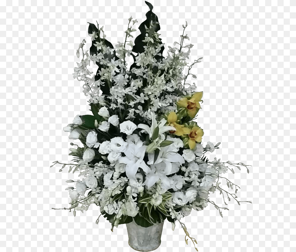 With This Funeral Flowers Bouquet, Flower, Flower Arrangement, Flower Bouquet, Plant Free Png