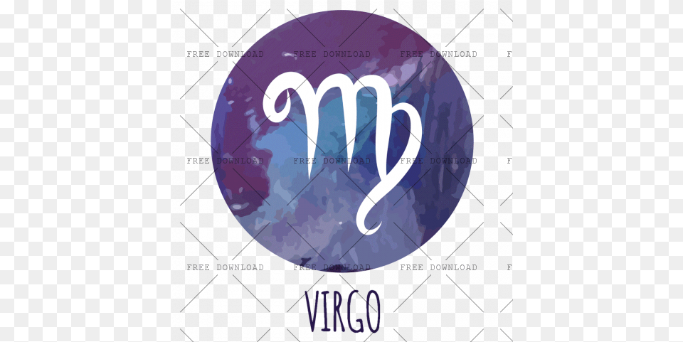 With Transparent Background Transparent Virgo Sign, Logo, Disk Png Image